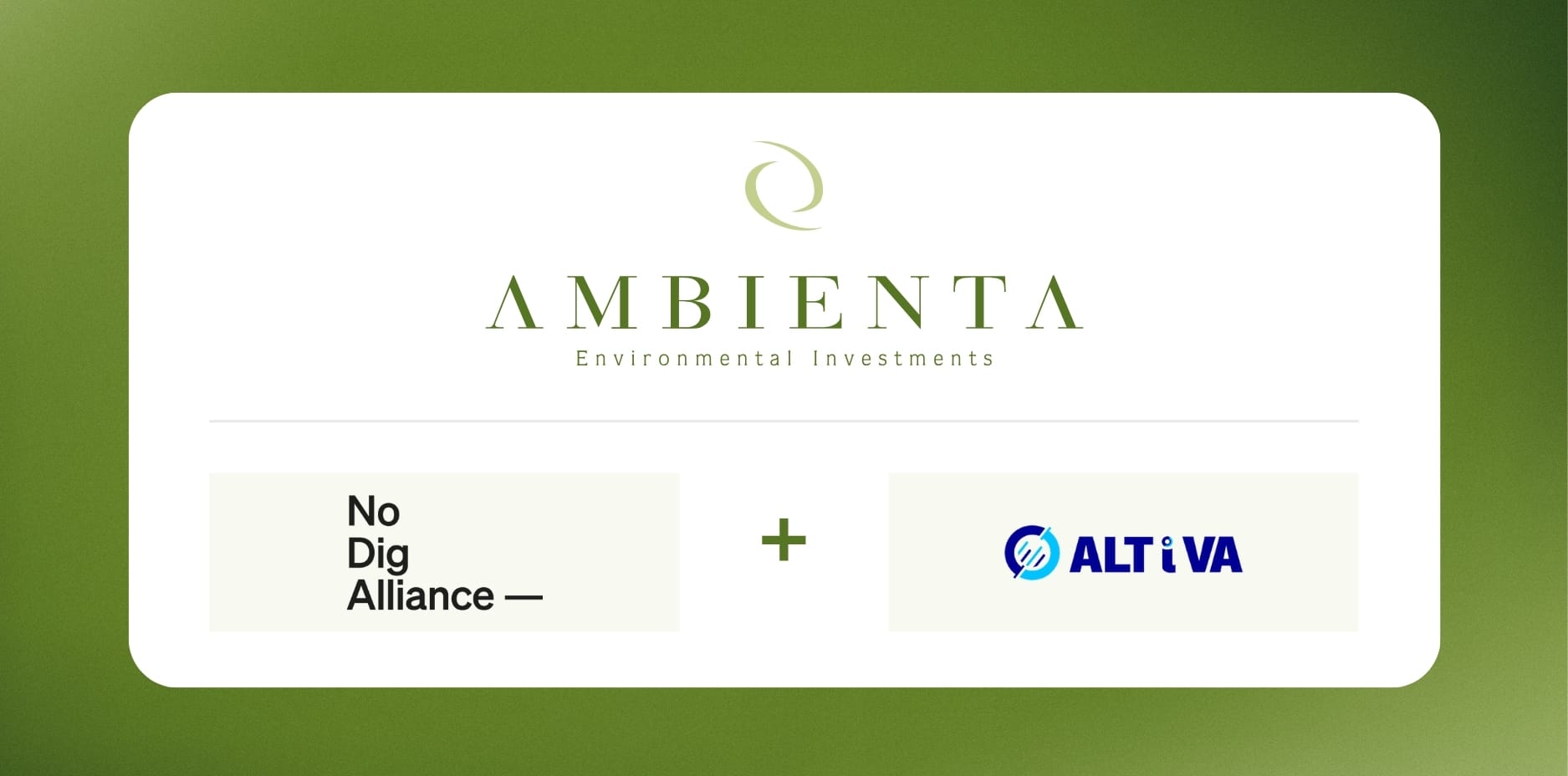 No Dig Alliance, an Ambienta platform company, expands its expertise in Norway with the acquisition of Altiva